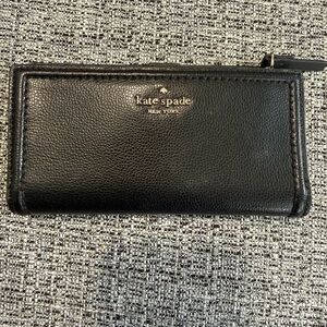 Kate Spade Black Leather Wallet
